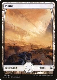 Plains (266) - Full Art - Zendikar Rising - Magic: The Gathering card