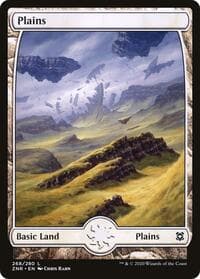 Plains (268) - Full Art - Zendikar Rising - Magic: The Gathering card