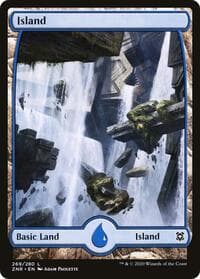 Island (269) - Full Art - Zendikar Rising - Magic: The Gathering card