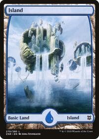 Island (270) - Full Art - Zendikar Rising - Magic: The Gathering card