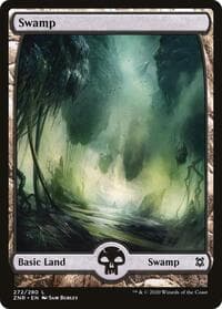 Swamp (272) - Full Art - Zendikar Rising - Magic: The Gathering card