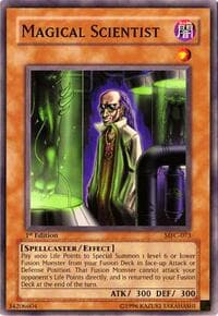 Magical Scientist - Magician's Force - YuGiOh card