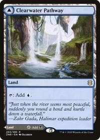 Clearwater Pathway - Zendikar Rising - Magic: The Gathering card