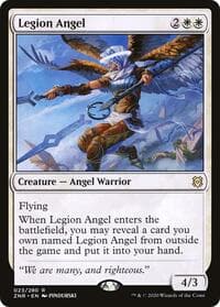 Legion Angel - Zendikar Rising - Magic: The Gathering card