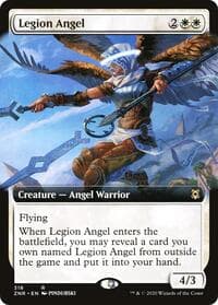 Legion Angel (Extended Art) - Zendikar Rising - Magic: The Gathering card