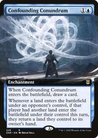 Confounding Conundrum (Extended Art) - Zendikar Rising - Magic: The Gathering card