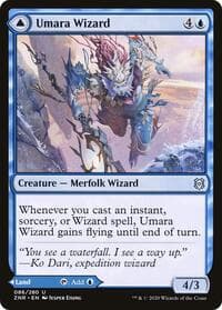 Umara Wizard - Zendikar Rising - Magic: The Gathering card