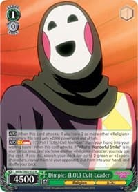Dimple: (LOL) Cult Leader - Mob Psycho 100 - Weiss Schwarz card