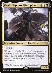 Orah, Skyclave Hierophant - Zendikar Rising - Magic: The Gathering card