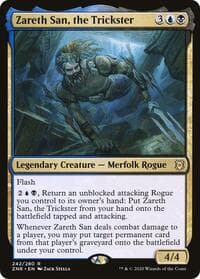 Zareth San, the Trickster - Zendikar Rising - Magic: The Gathering card