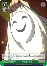 (LOL) Mask - Mob Psycho 100 - Weiss Schwarz card