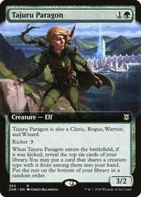 Tajuru Paragon (Extended Art) - Zendikar Rising - Magic: The Gathering card