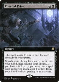 Coveted Prize (Extended Art) - Zendikar Rising - Magic: The Gathering card