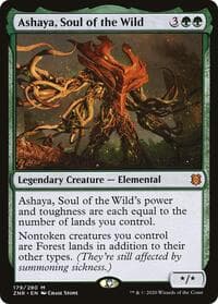 Ashaya, Soul of the Wild - Zendikar Rising - Magic: The Gathering card