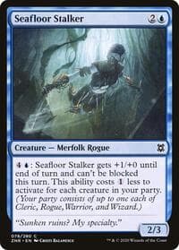 Seafloor Stalker - Zendikar Rising - Magic: The Gathering card