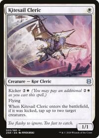 Kitesail Cleric - Zendikar Rising - Magic: The Gathering card