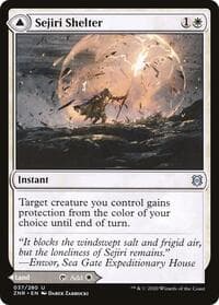 Sejiri Shelter - Zendikar Rising - Magic: The Gathering card