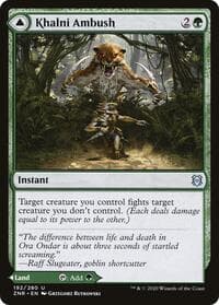 Khalni Ambush - Zendikar Rising - Magic: The Gathering card