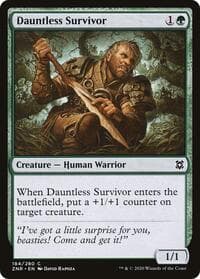Dauntless Survivor - Zendikar Rising - Magic: The Gathering card