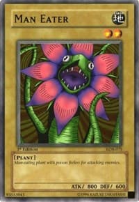 Man Eater - The Legend of Blue Eyes White Dragon - YuGiOh card