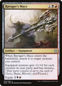 Ravager's Mace - Zendikar Rising - Magic: The Gathering card