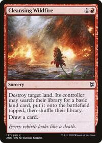 Cleansing Wildfire - Zendikar Rising - Magic: The Gathering card