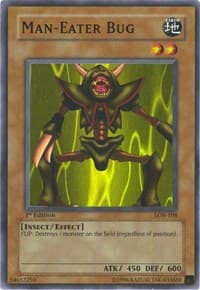 Man-Eater Bug - The Legend of Blue Eyes White Dragon - YuGiOh card