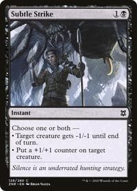 Subtle Strike - Zendikar Rising - Magic: The Gathering card