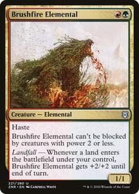 Brushfire Elemental - Zendikar Rising - Magic: The Gathering card
