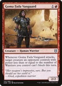 Goma Fada Vanguard - Zendikar Rising - Magic: The Gathering card