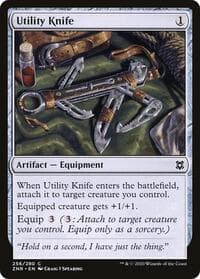 Utility Knife - Zendikar Rising - Magic: The Gathering card