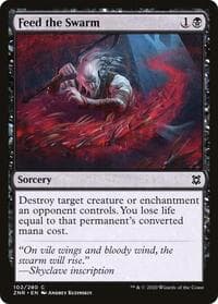 Feed the Swarm - Zendikar Rising - Magic: The Gathering card
