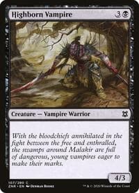 Highborn Vampire - Zendikar Rising - Magic: The Gathering card