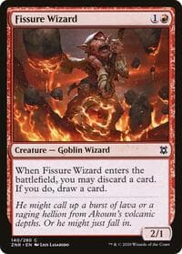 Fissure Wizard - Zendikar Rising - Magic: The Gathering card
