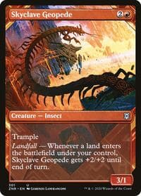 Skyclave Geopede (Showcase) - Zendikar Rising - Magic: The Gathering card