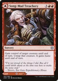 Song-Mad Treachery - Zendikar Rising - Magic: The Gathering card