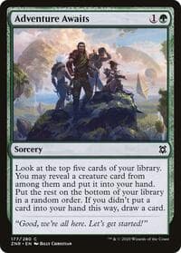 Adventure Awaits - Zendikar Rising - Magic: The Gathering card
