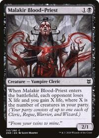 Malakir Blood-Priest - Zendikar Rising - Magic: The Gathering card