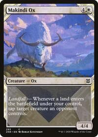 Makindi Ox (Showcase) - Zendikar Rising - Magic: The Gathering card