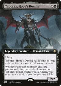 Taborax, Hope's Demise (Extended Art) - Zendikar Rising - Magic: The Gathering card