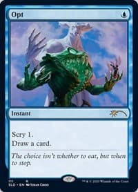 Opt (111) - Secret Lair Drop Series - Magic: The Gathering card
