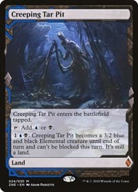 Creeping Tar Pit - Zendikar Rising Expeditions - Magic: The Gathering card