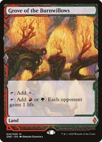Grove of the Burnwillows - Zendikar Rising Expeditions - Magic: The Gathering card