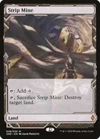 Strip Mine - Zendikar Rising Expeditions - Magic: The Gathering card