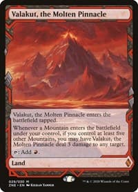 Valakut, the Molten Pinnacle - Zendikar Rising Expeditions - Magic: The Gathering card
