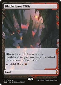 Blackcleave Cliffs - Zendikar Rising Expeditions - Magic: The Gathering card