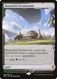 Bountiful Promenade - Zendikar Rising Expeditions - Magic: The Gathering card