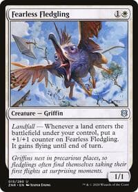 Fearless Fledgling - Zendikar Rising - Magic: The Gathering card