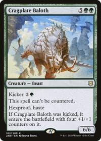 Cragplate Baloth - Zendikar Rising - Magic: The Gathering card