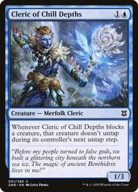 Cleric of Chill Depths - Zendikar Rising - Magic: The Gathering card